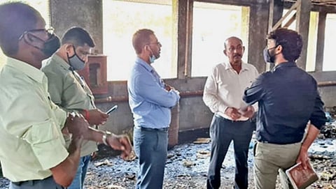 Sonsodo inspection by Solid Waste Management Corporation team