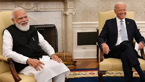 joe biden Narendra Modi