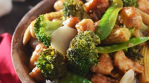 Garlic Chicken & Broccoli