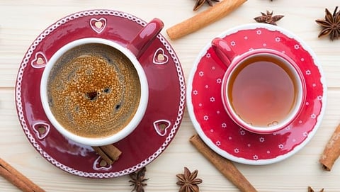 tea and coffee