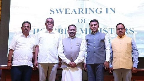 Sawant gives portfolios to all three newly inducted ministers