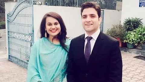 Tina Dabi and Athar Amir Khan