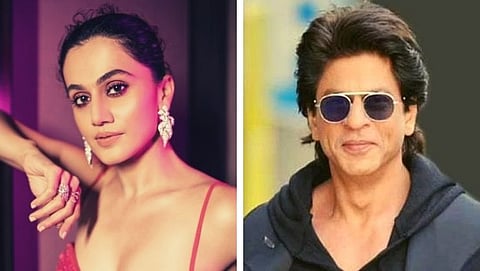 taapsee pannu and Shah Rukh Khan