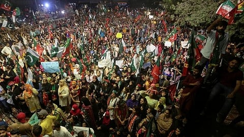 Imran Khan supporters protesting across Pakistan