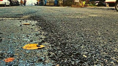 Ponda Roads Hotmixing Delay