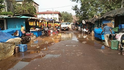 The aqueduct ruptured