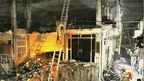 Delhi Mundka Fire