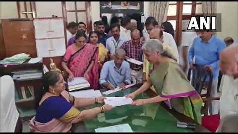 Union Finance Minister Nirmala Sitharaman's candidature for Rajya Sabha