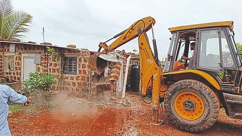 House demolished in Dabolim