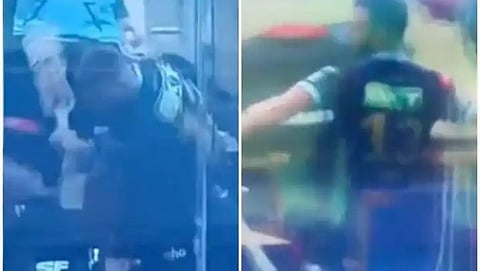 ipl 2022 matthew wade shown anger after getting out against rcb see viral video
