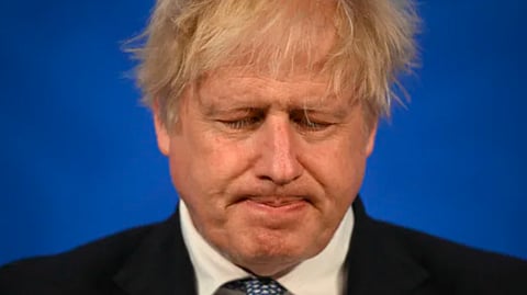 partygate british pm boris johnson under pressure to resign party mps demand to quit