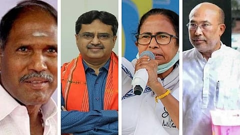 Jaganmohan Reddy &
Mamata Banerjee &
N. Biren Singh