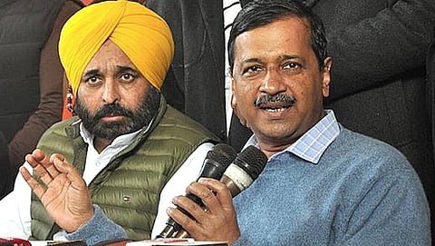 Arvind Kejariwal And Bhagwant Mann