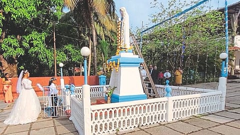 Tradition for marriage in Sadye Siolim