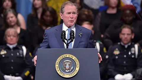 Former President George W Bush