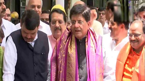 union minister piyush goyal nomination filed and says bjp will win all three rajya sabha seats in maharashtra