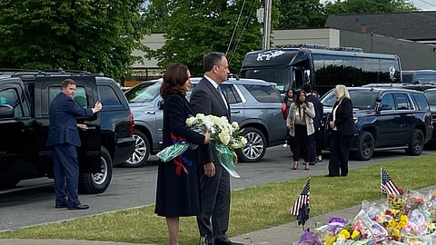US Vice President Kamala Harris