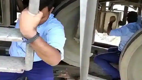 watch chain pulling took place on the bridge the loco pilot saved the lives