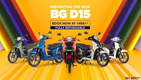 bgauss launches two new bg d15 electric scooters with 115 km range at rs 99999 know price features