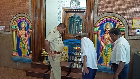 Theft in Temple Quepem