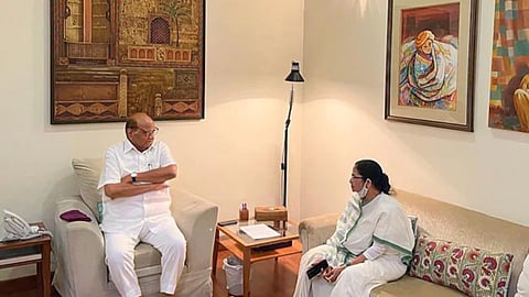 Mamata Banerjee & Sharad Pawar