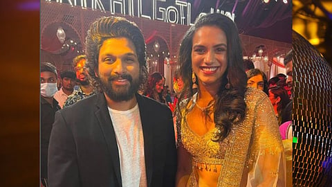 PV Sindhu Said Allu Arjun