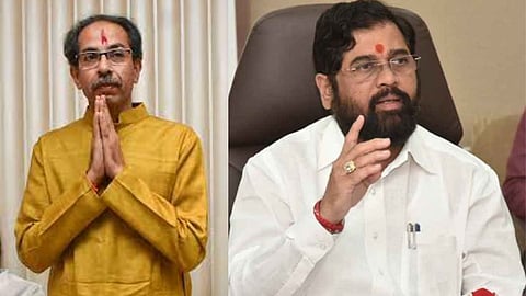 Eknath Shinde and Uddhav Thackeray