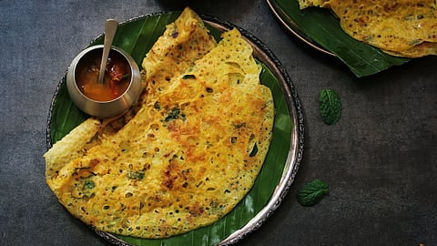Healthy Ragini-Masoor Dosa