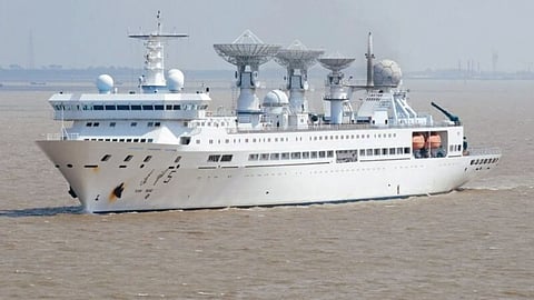 China Ship on Hambanthota