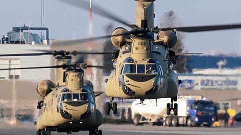 Chinook Helicopters