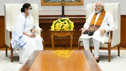 Mamata Banerjee & Prime Minister Narendra Modi
