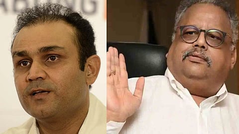 Virender Sehwag condoles the demise of Rakesh Jhunjhunwala