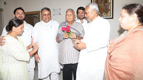 Nitish Kumar & Lalu Prasad Yadav