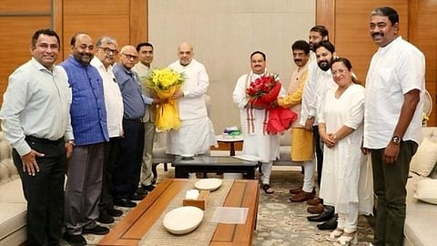 Goa Congress Rebel MLA Meets Amit Shah