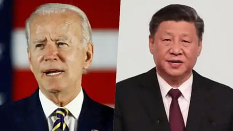 Joe Biden & Xi Jinping
