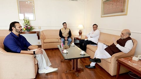 rohit shetty and Amit shah