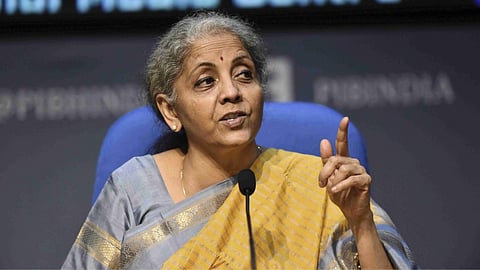 Finance Minister Nirmala Sitharaman