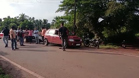 Accident in Goa