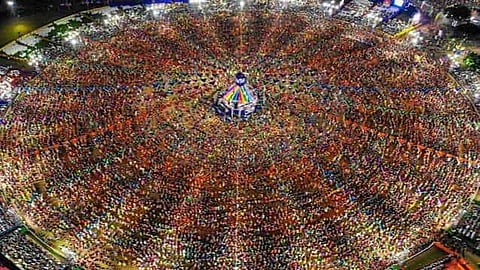 Gujrat Garba From Drone