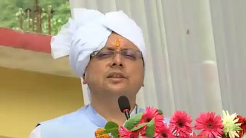 CM Pushkar Singh Dhami