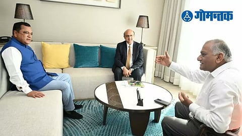 Mauvin Gudinho Meets Aviation Minister of Stat V. K. Singh