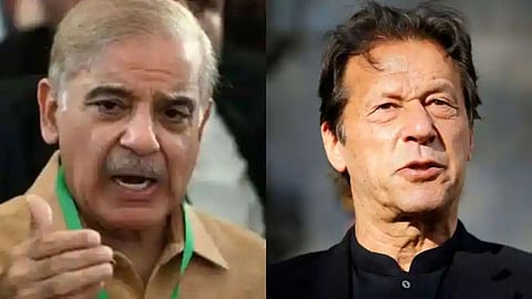 Shahbaz Sharif And Imran Khan