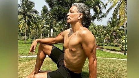 Perfect fitness mantra from Milind Soma