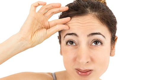 Forehead Tanning