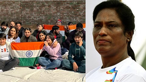PT Usha on Wrestlers Protest