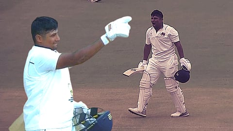 Mumbai batsman Sarfaraz Khan