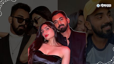 K.L Rahul
Athiya Shetty
