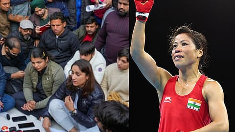 Mary Kom | Wrestlers Protest vs Brij Bhushan Singh