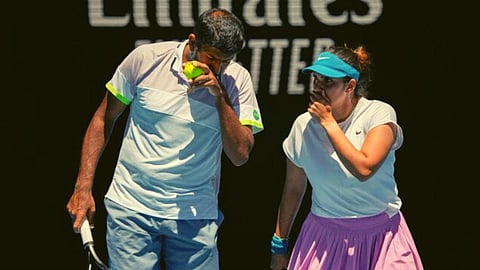 Sania Mirza and Rohan Bopanna