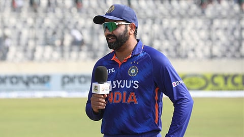 Team India's Captain Rohit Sharma